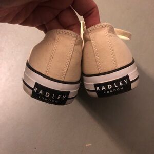 Radley London Cream Casual Sneakers